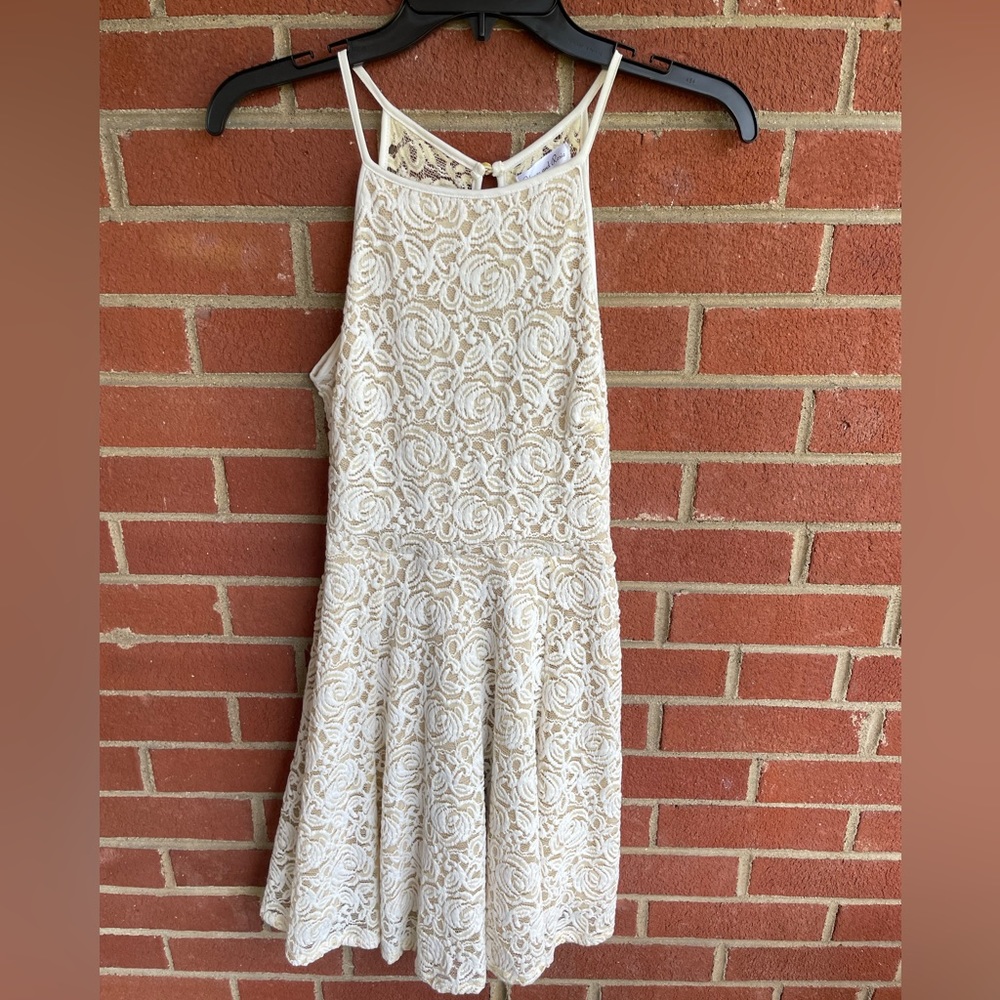 White dress by Honey and Rosie never been wore.